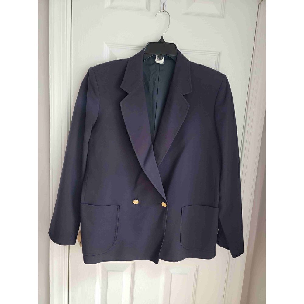 Burberry Vintage Wool Blazer L